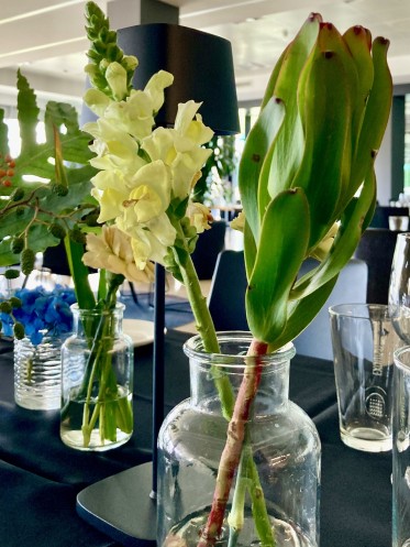 Tischdekoration Dr.Pfleger