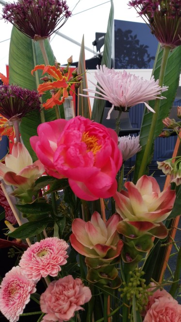 Bühnengesteck Eventfloristik