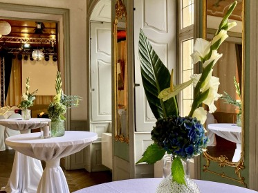 Stehtischvasen Eventfloristik